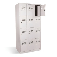 12-Fach-Schrank zur Aufbewahrung von Wertgegenständen, VBOX H 3/12,