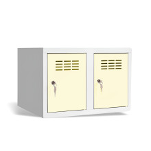 2-türiger Schuhschrank mit Fachbreite 300 mm, SHOEBOX H 2