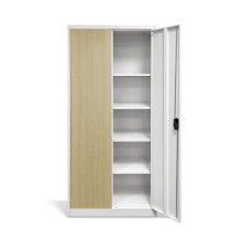 Büroschrank in Holzoptik, DOCUCAB CH 1900/900/400 7035/LW