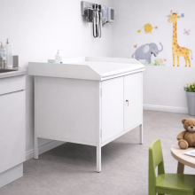 Wickeltisch mit abschließbarem Schrank, HOPITAL CHANGING TABLE ZR LOCK, Illustrationsfoto