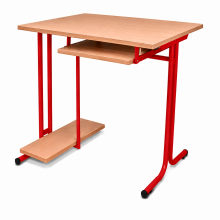 Computertisch für 1 Person, SCHOOLBENCH RM 1PC
