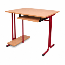 Computertisch für 1 Person, SCHOOLBENCH RM 1PC