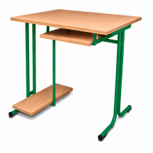 Computertisch für 1 Person, SCHOOLBENCH RM 1PC