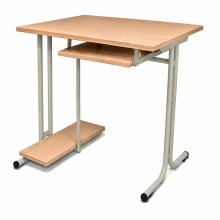 Computertisch für 1 Person, SCHOOLBENCH RM 1PC