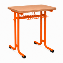 Schulbank 1-sitzig, SCHOOLBENCH RM KAR FIX 1