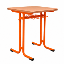 Schulbank 1-sitzig, SCHOOLBENCH RM KAR FIX 1