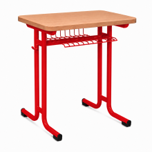 Schulbank 1-sitzig, SCHOOLBENCH RM KAR FIX 1