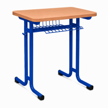 Schulbank 1-sitzig, SCHOOLBENCH RM KAR FIX 1