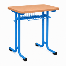 Schulbank 1-sitzig, SCHOOLBENCH RM KAR FIX 1