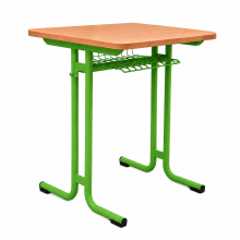 Schulbank 1-sitzig, SCHOOLBENCH RM KAR FIX 1