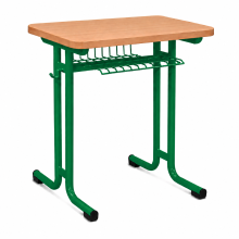 Schulbank 1-sitzig, SCHOOLBENCH RM KAR FIX 1