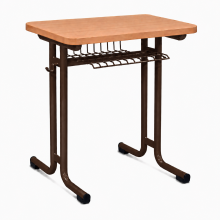 Schulbank 1-sitzig, SCHOOLBENCH RM KAR FIX 1