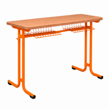 2-sitzige Schulbank, SCHOOLBENCH RM KAR FIX 2