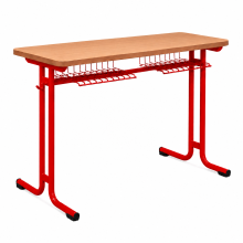 2-sitzige Schulbank, SCHOOLBENCH RM KAR FIX 2