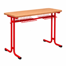 2-sitzige Schulbank, SCHOOLBENCH RM KAR FIX 2