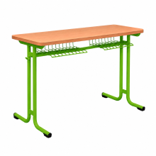 2-sitzige Schulbank, SCHOOLBENCH RM KAR FIX 2