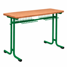 2-sitzige Schulbank, SCHOOLBENCH RM KAR FIX 2