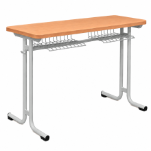 2-sitzige Schulbank, SCHOOLBENCH RM KAR FIX 2