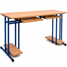 SCHOOLBENCH RM PC 2, Computertisch, 2-sitzig