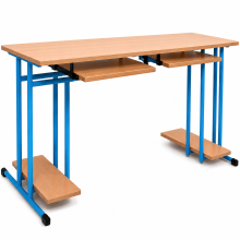 SCHOOLBENCH RM PC 2, Computertisch, 2-sitzig