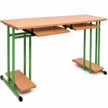 SCHOOLBENCH RM PC 2, Computertisch, 2-sitzig