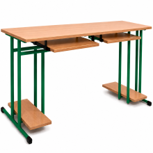 SCHOOLBENCH RM PC 2, Computertisch, 2-sitzig