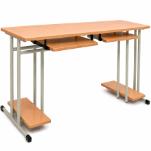SCHOOLBENCH RM PC 2, Computertisch, 2-sitzig