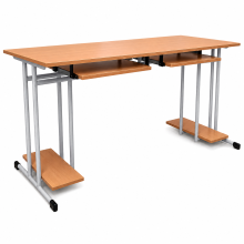 SCHOOLBENCH RM PC 2, Computertisch, 2-sitzig