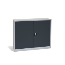 Universeller Metallschrank mit 2 Fachböden, 1000/1200/420 mm