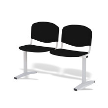 WAITBENCH LM/ICH 2 FR | 2-sitzige Wartebank - feuerbeständige Beschichtung