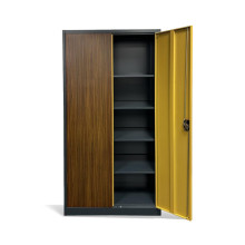 Büroschrank für Dokumente mit dunkler Holzoptik, DOCUCAB EG 1950900400 7016DW