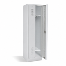 2-türiger Garderobenschrank mit mittiger Öffnung, 1800/500/500 mm