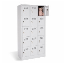 15-Fächer-Schrank zur Aufbewahrung von Wertgegenständen - VBOX H 3/15