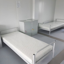 Klappbares Metallbett, SLEEPI H 2000/800 GY