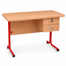 Lehrerpult mit Schubladen, SCHOOLDEPARTMENT RM