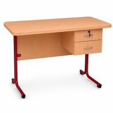Lehrerpult mit Schubladen, SCHOOLDEPARTMENT RM