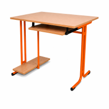 Computertisch für 1 Person, SCHOOLBENCH RM 1PC