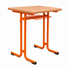 Schulbank 1-sitzig, SCHOOLBENCH RM KAR FIX 1