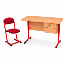 Set Lehrerpult + Stuhl, SCHOOLDEPARTMENT + SEAT RM