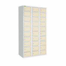 Wertfachschrank mit 30 Fächern - RAL 1013