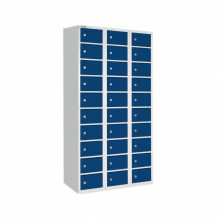 Wertfachschrank mit 30 Fächern - RAL 1013