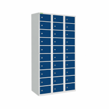 Wertfachschrank mit 30 Fächern - RAL 5010