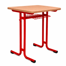 Schulbank 1-sitzig, SCHOOLBENCH RM KAR FIX 1