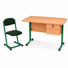 Set Lehrerpult + Stuhl, SCHOOLDEPARTMENT + SEAT RM