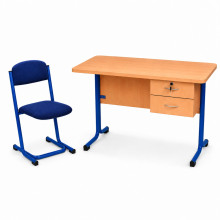 Set Lehrerpult + Stuhl, SCHOOLDEPARTMENT + SEAT RM