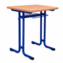 Schulbank 1-sitzig, SCHOOLBENCH RM KAR FIX 1