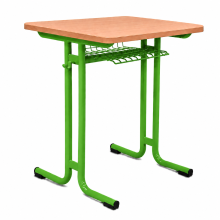 Schulbank 1-sitzig, SCHOOLBENCH RM KAR FIX 1