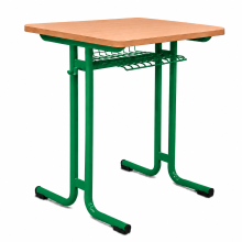 Schulbank 1-sitzig, SCHOOLBENCH RM KAR FIX 1