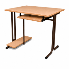 Computertisch für 1 Person, SCHOOLBENCH RM 1PC