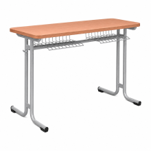 2-sitzige Schulbank, SCHOOLBENCH RM KAR FIX 2